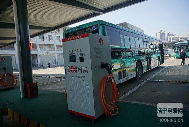 江西省常委、常務(wù)副省長莫建成參觀由科陸電子參與建設(shè)的國內(nèi)首個民間資本投資新能源汽車充電站