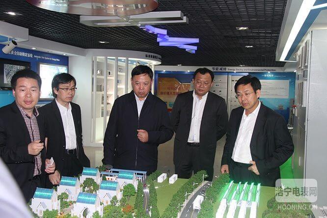南昌市委副書記、市長(zhǎng)郭安一行蒞臨科陸電子考察工作